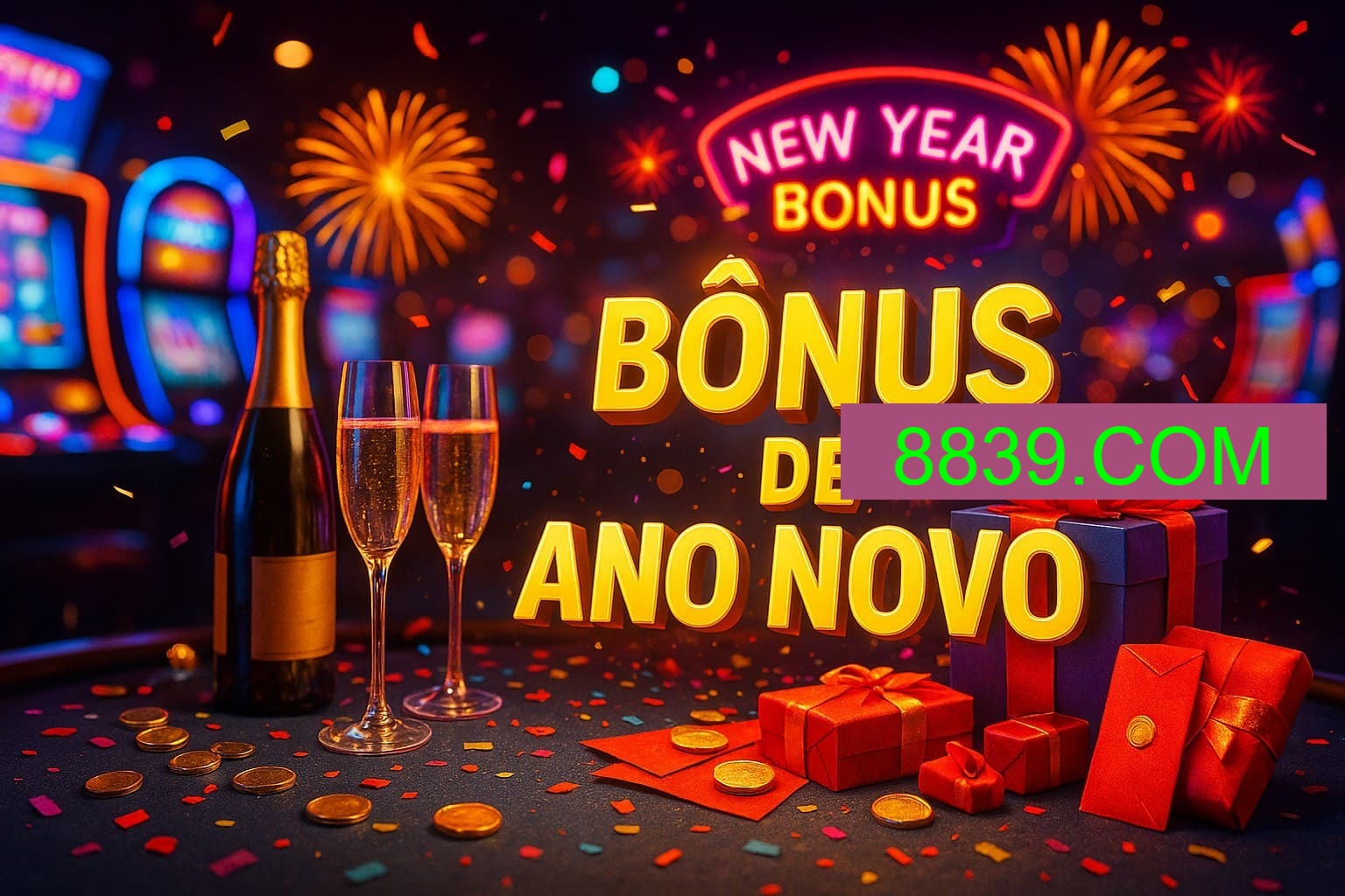 Promoções de Ano Novo no 8839